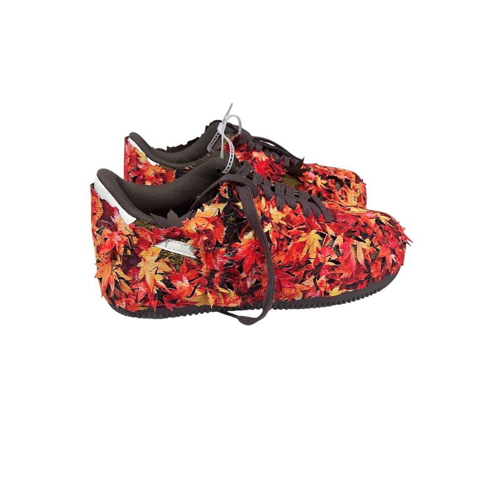 Nike Air Force 1 LV8 Maple Leaf Autumn Red Brown Sneakers Mens 8.5 IM8062-368